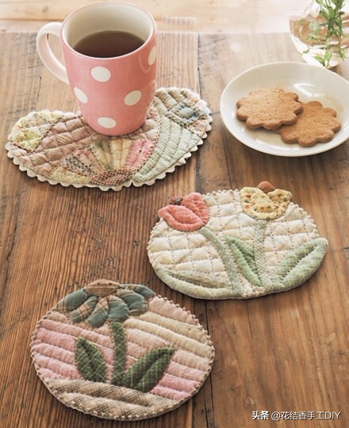 diy手工拼布缝布艺小物,韩国手工拼布小物