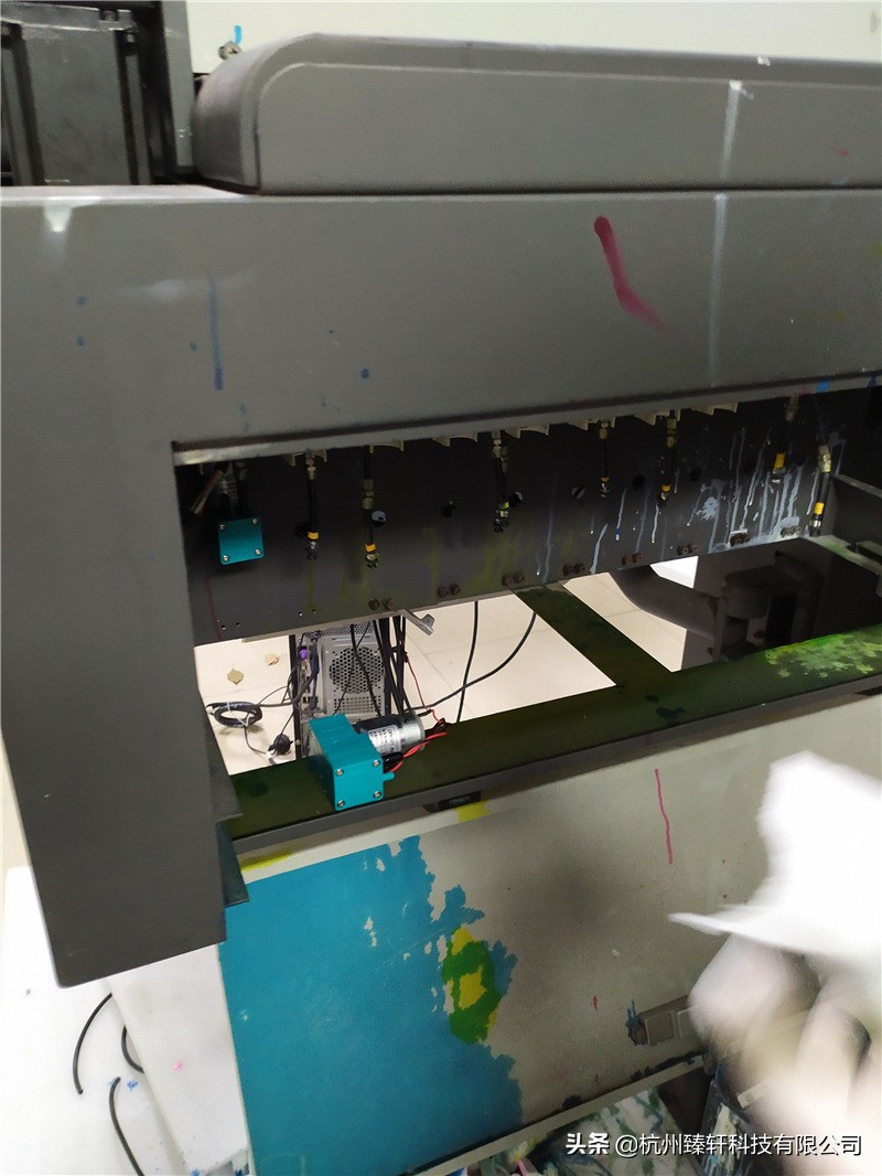 uv打印机的墨路系统和气路系统,uv打印机墨路有空气