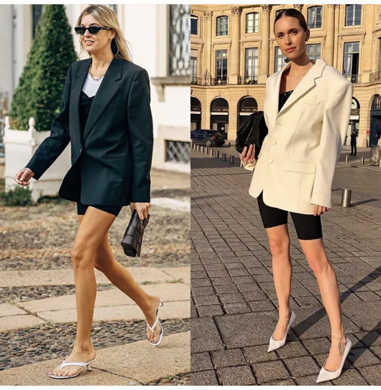 短西装搭配什么裤子好看,西装外套和西装阔腿短裤配什么鞋