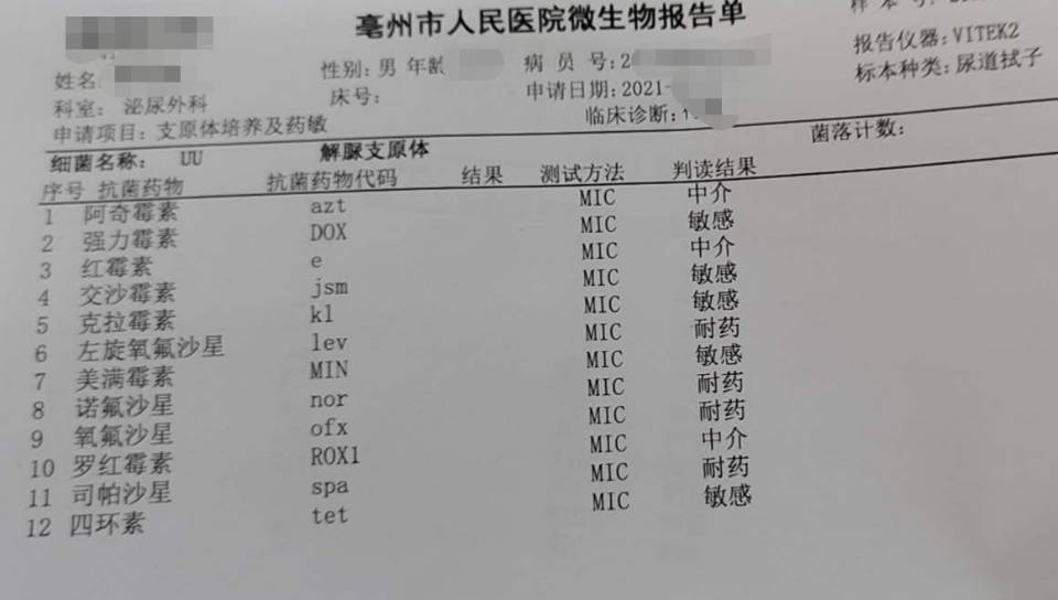 医生笔记：风流的代价，解脲支原体久治不愈，小伙悔不当初