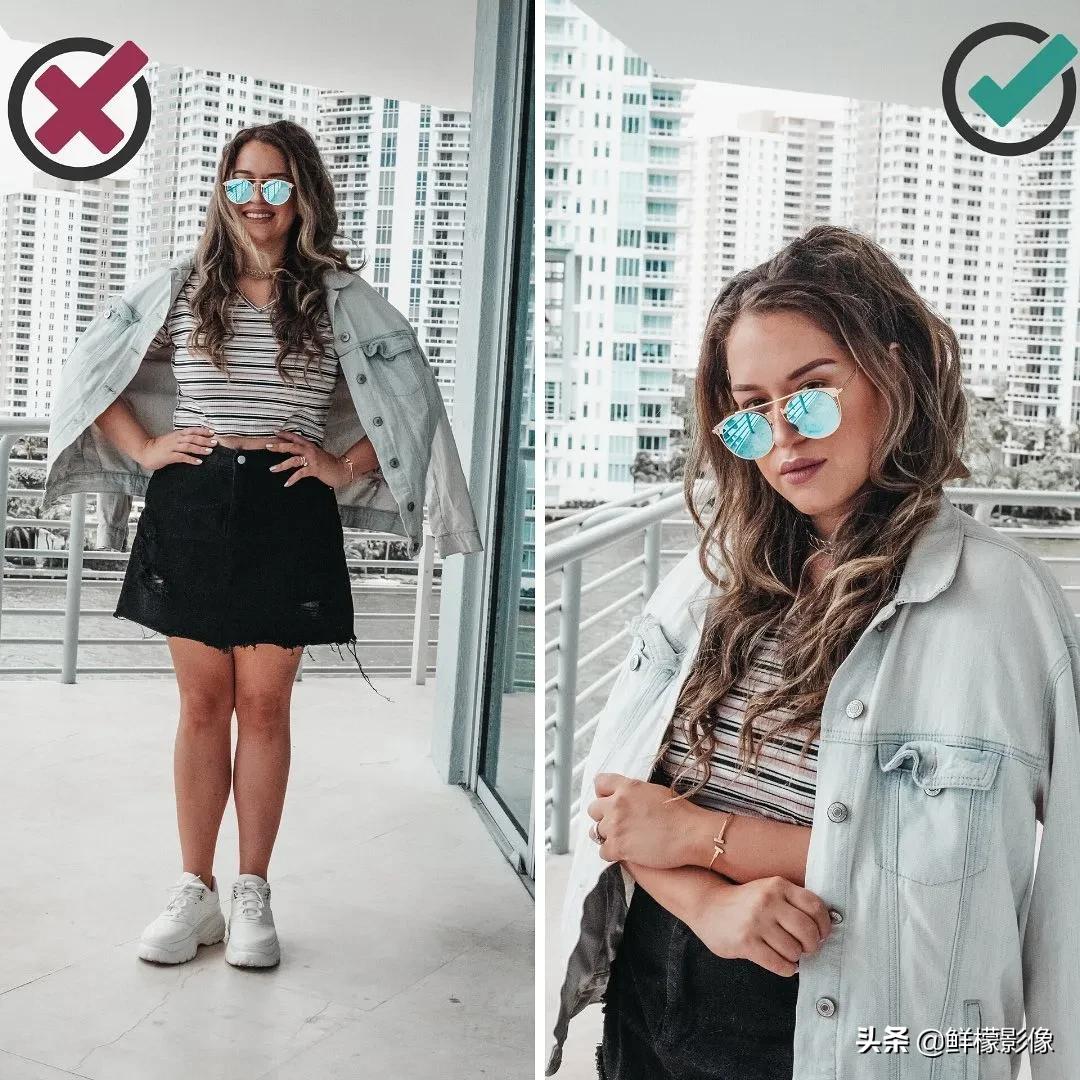 网红风拍照pose,胖子ins风拍照姿势