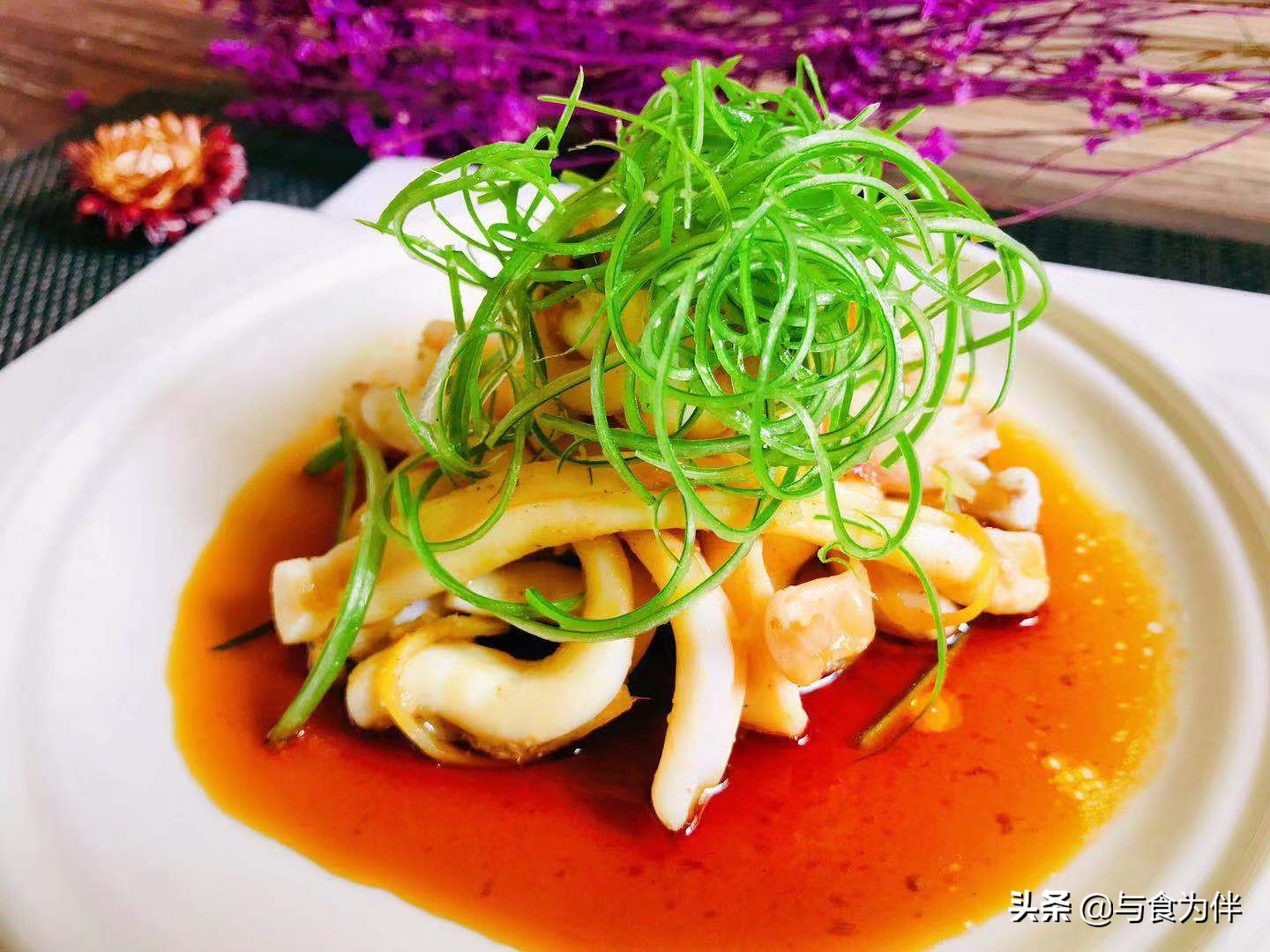 鱿鱼不油炸怎么做好吃,鱿鱼不煎不用炸鲜香肉嫩无腥味