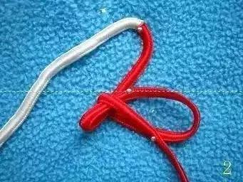 单绳串珠间隔打结方法教程,单绳串珠打结的方法