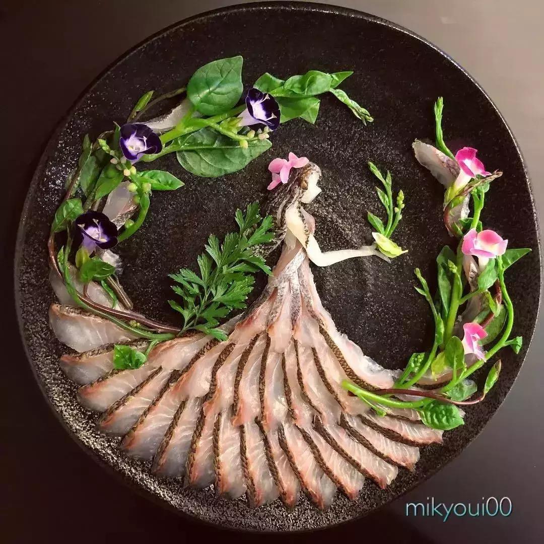 他用3d作画每张图都美到窒息,用三文鱼作画也能美到爆