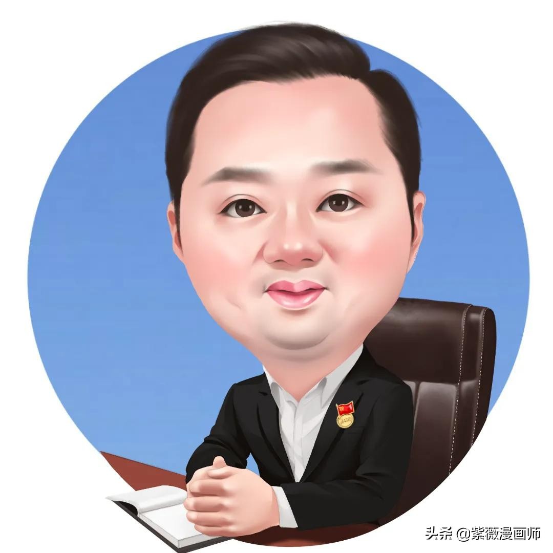 换一换你的头像吧各行业男士职业手绘漫画头像彰显个人气质