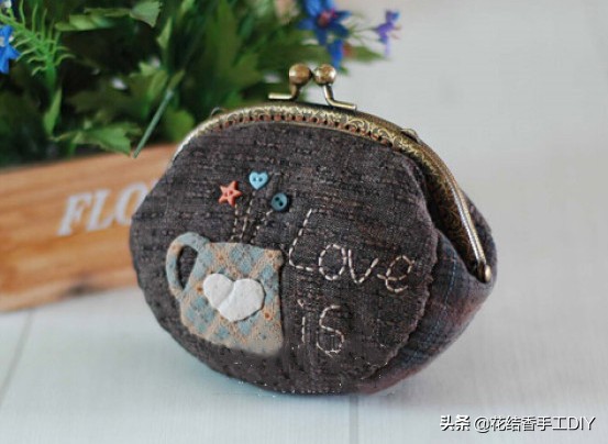 diy手工拼布缝布艺小物,韩国手工拼布小物