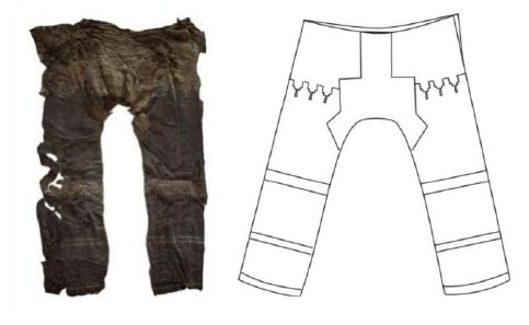 南宋黄昇墓中的开裆裤和合裆裤：裤腿肥大、形状奇怪，应该怎么穿