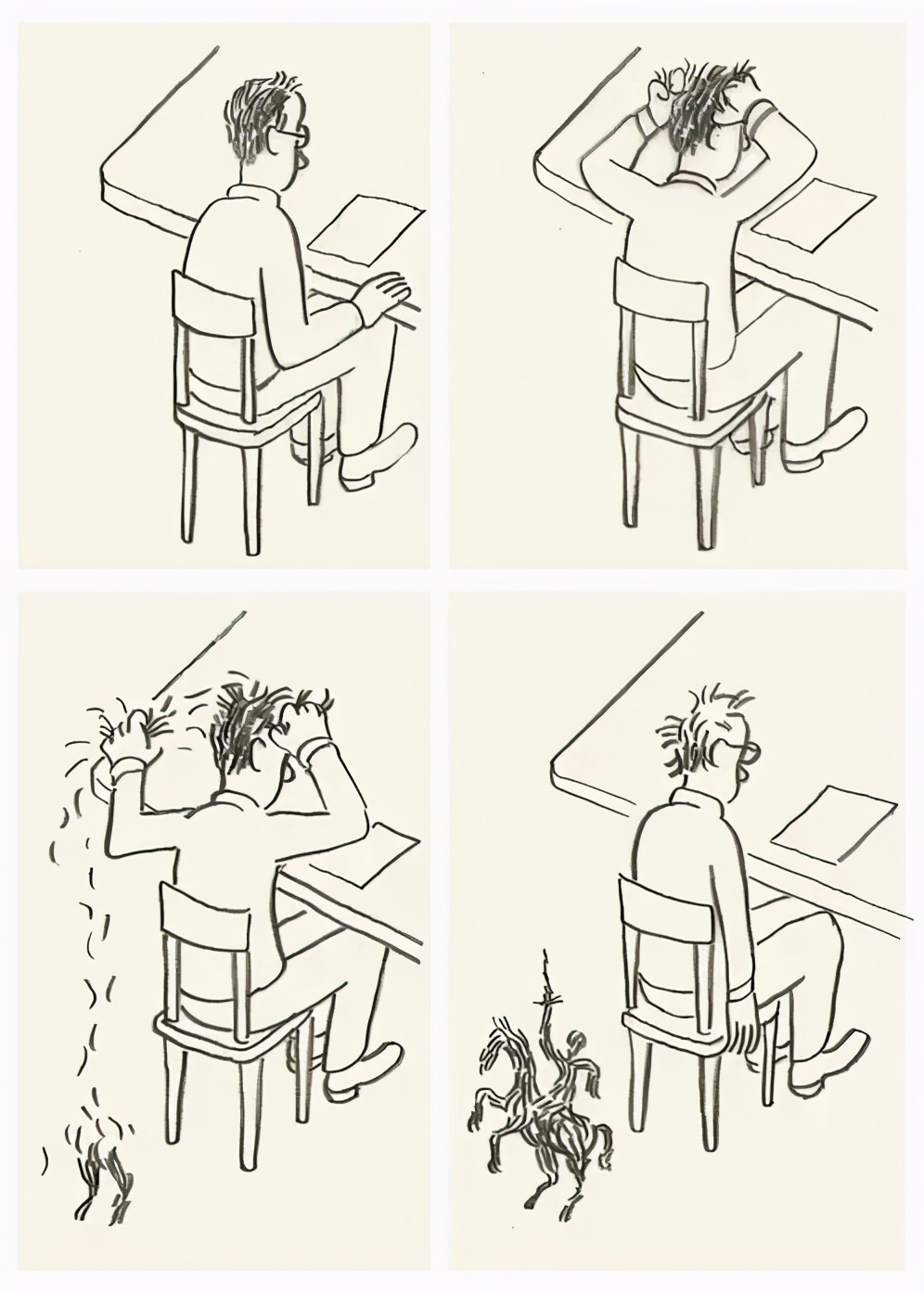 47岁大叔放弃高薪工作，一天画一幅成年人插画，看完让人心生欢喜