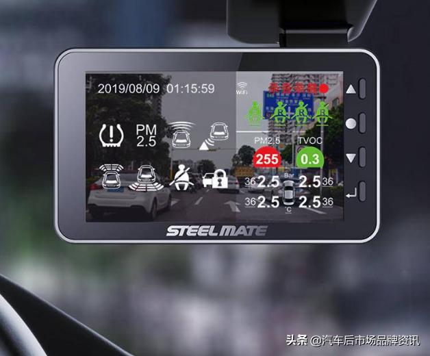 铁将军行车记录仪前后摄像头,全景行车记录仪360度无死角铁将军