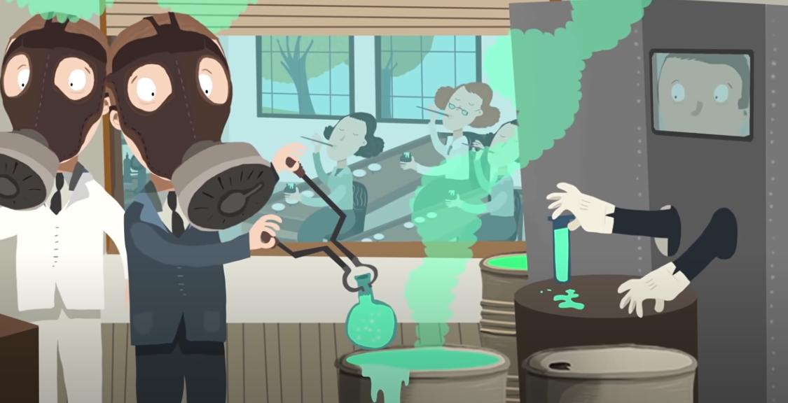 牙齿烂光，脸长巨瘤，骨头还会发光，被美国资本家逼向绝路的女工