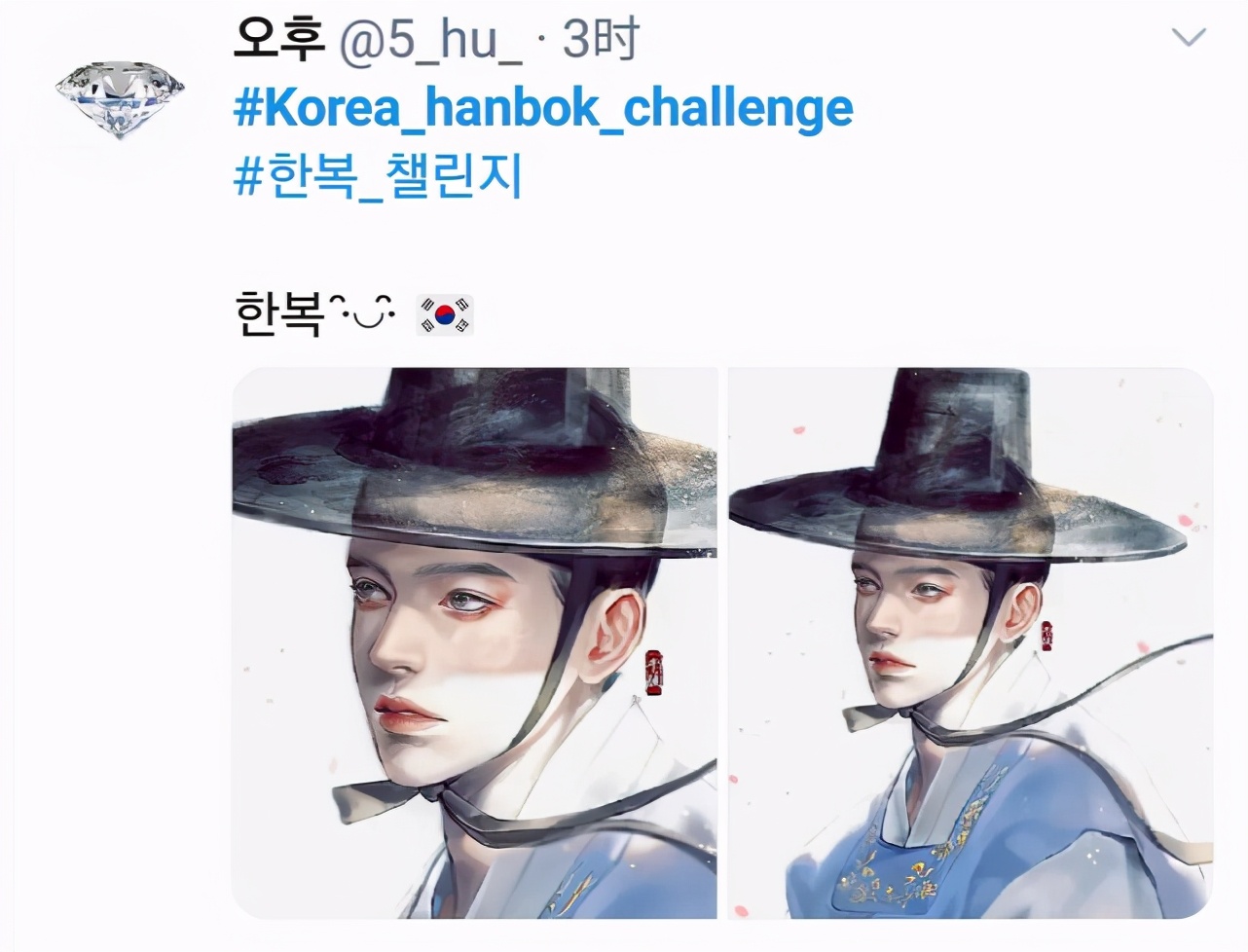 偷文化成瘾？韩网友画韩服变迁史，照抄王凯江疏影赵丽颖古装造型