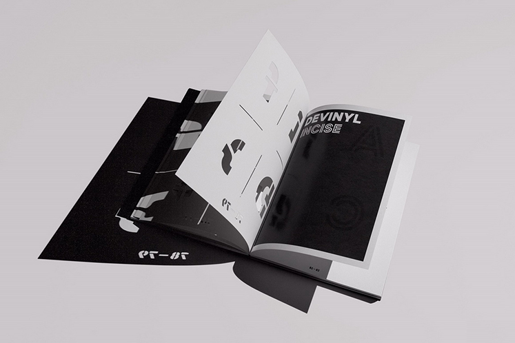 「海平面」瑞士NicoInosanto书籍封面/镂空工艺