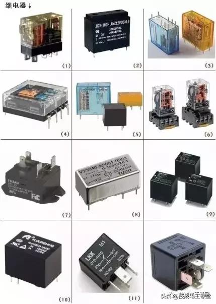 电路板电子元器件符号一览表,电子元器件符号字母对照表