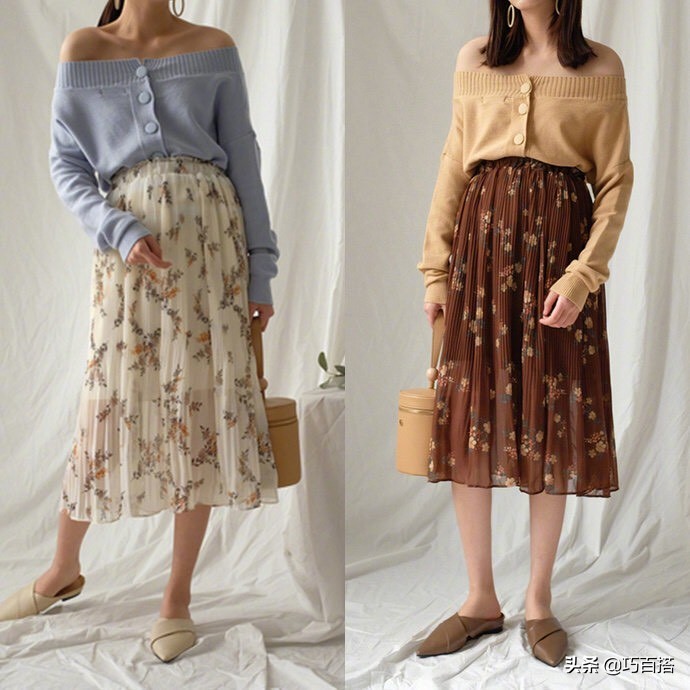 适合春季的18种裙装搭配，温柔气质又时尚，回头率百分百