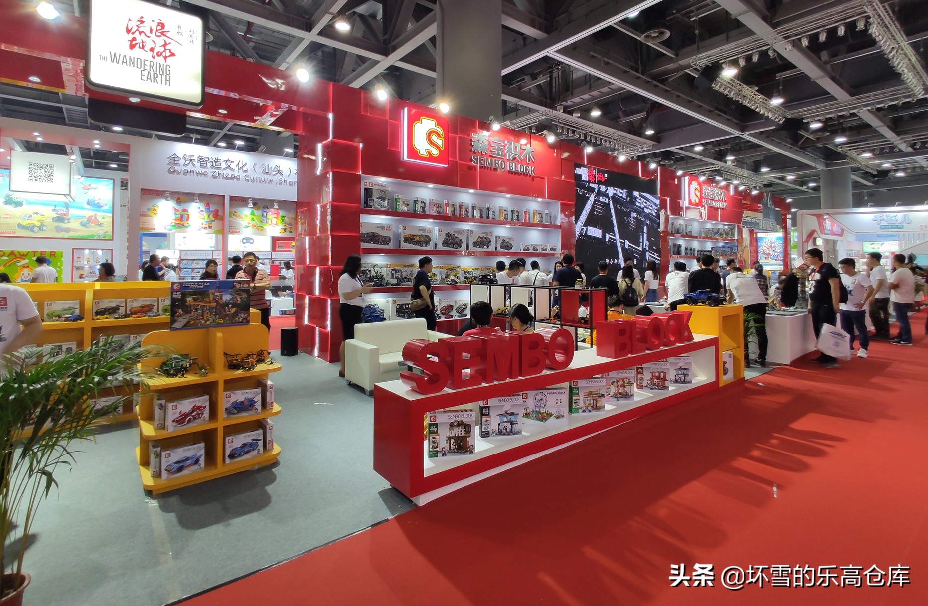 40张照片，带你看看2019广州玩具展上有什么积木玩具新品