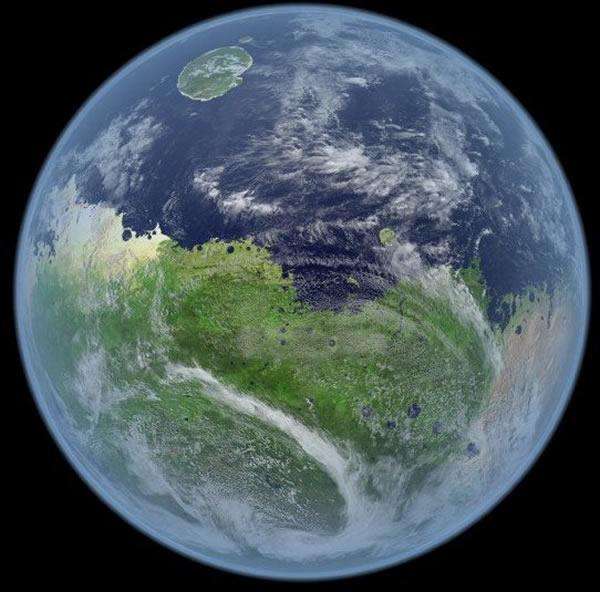 地球和火星早期都具备生命的条件,地球与火星之间还存在一个星球