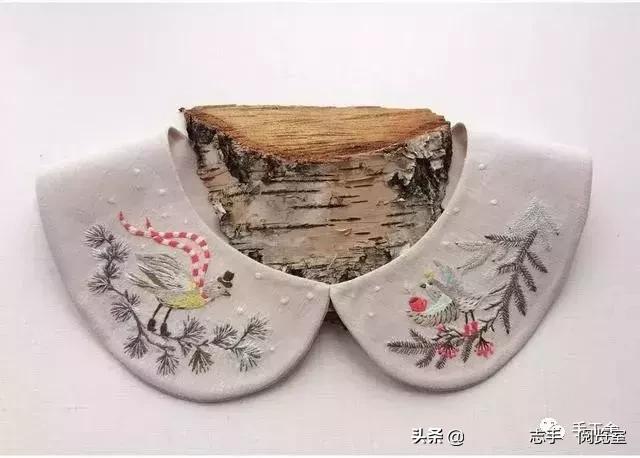 领口刺绣小花朵,刺绣花朵500种图片大全