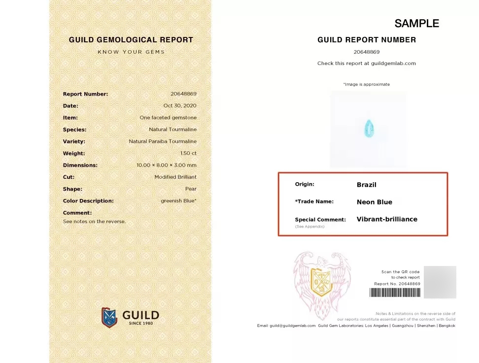 碧玺中的新贵金丝雀碧玺,碧玺中的贵族帕拉伊巴超强霓虹感