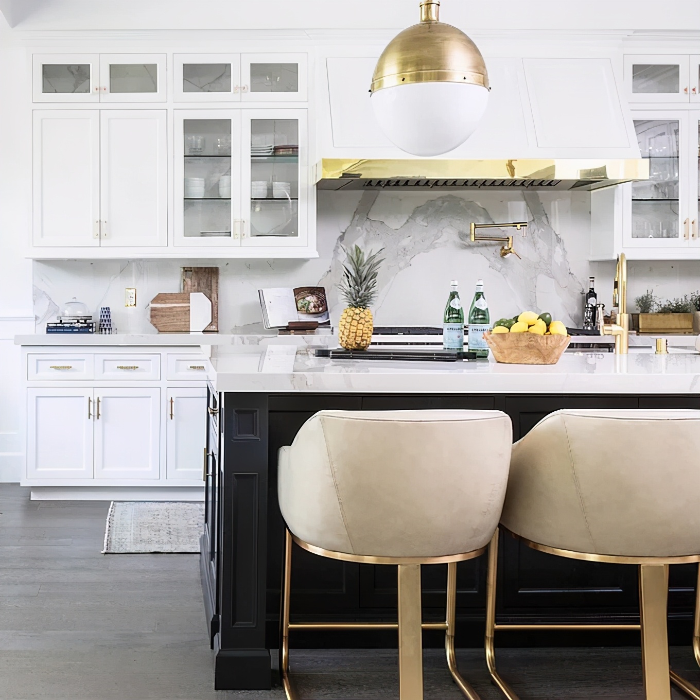 厨房壁橱怎么包油烟机,油烟机不包吊柜效果图