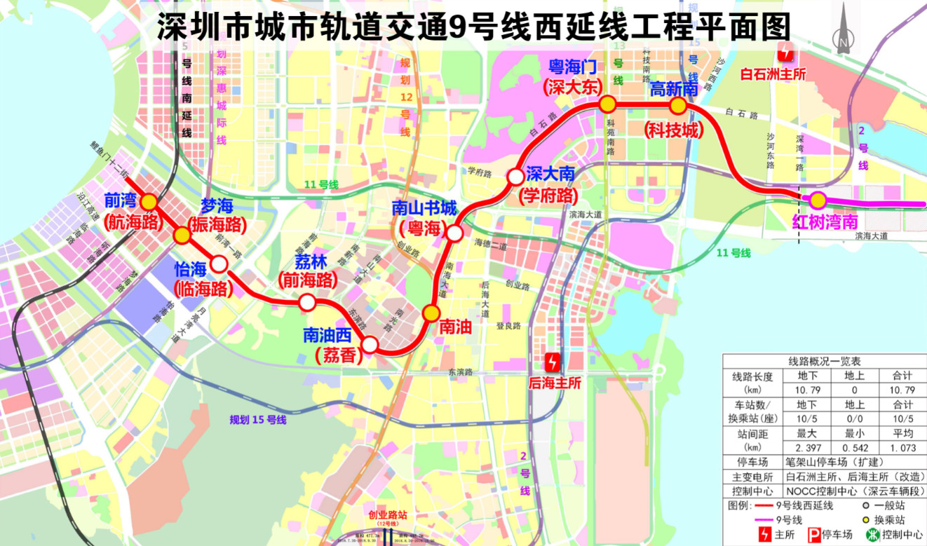 深圳地铁9号线2期开通,深圳市地铁9号线运营时间表