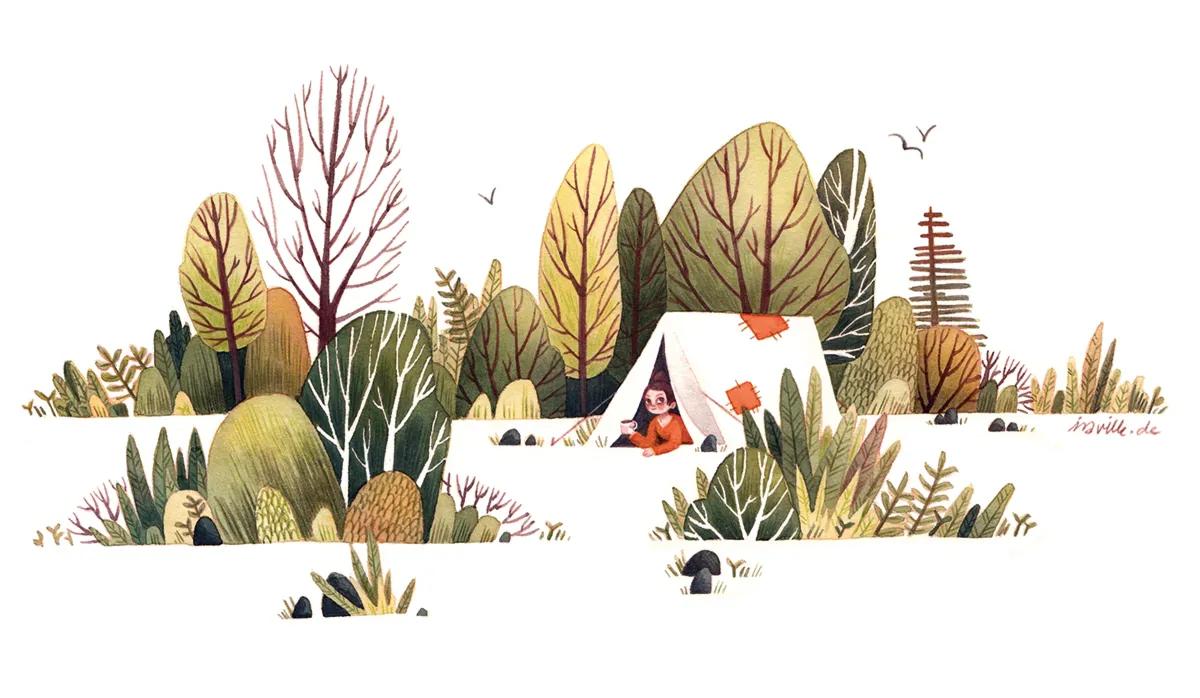 德国著名插画艺术作品,芬兰插画师sannamander作品欣赏