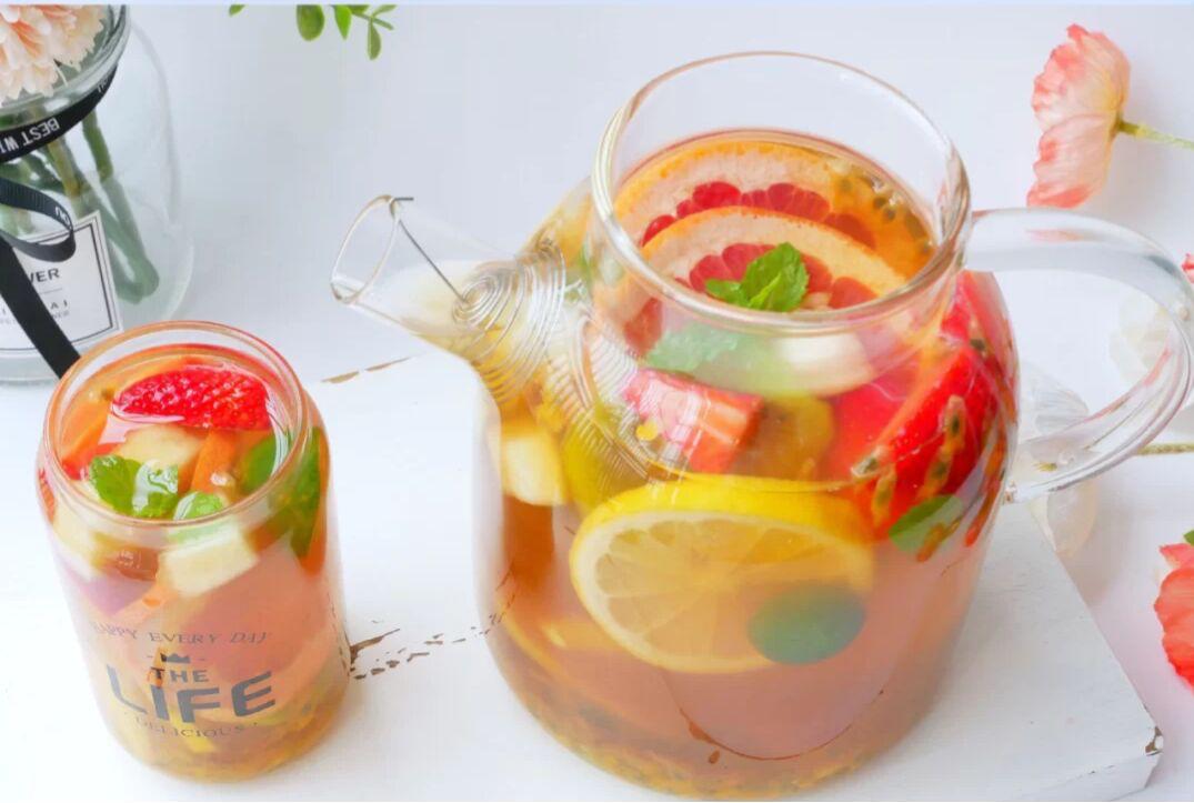 夏日水果茶饮品制作方法简单,夏日饮品水果茶推荐自制