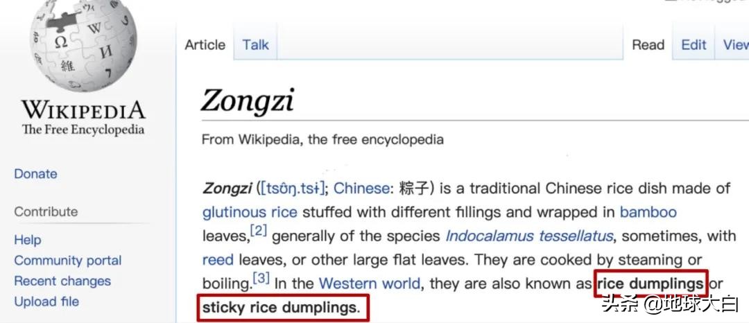 dumpling可以表示粽子吗,粽子的各种种类英语