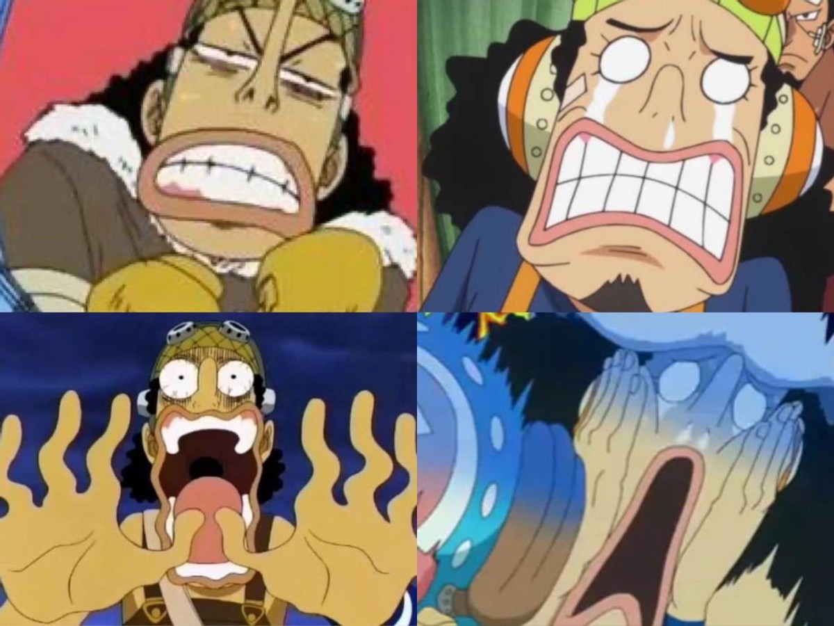 草帽团的成员看到路飞夸张的脸,二年后的路飞草帽团