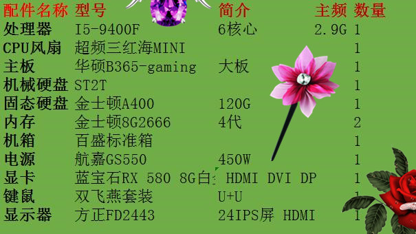 老百姓装机,百姓用的电脑配置推荐