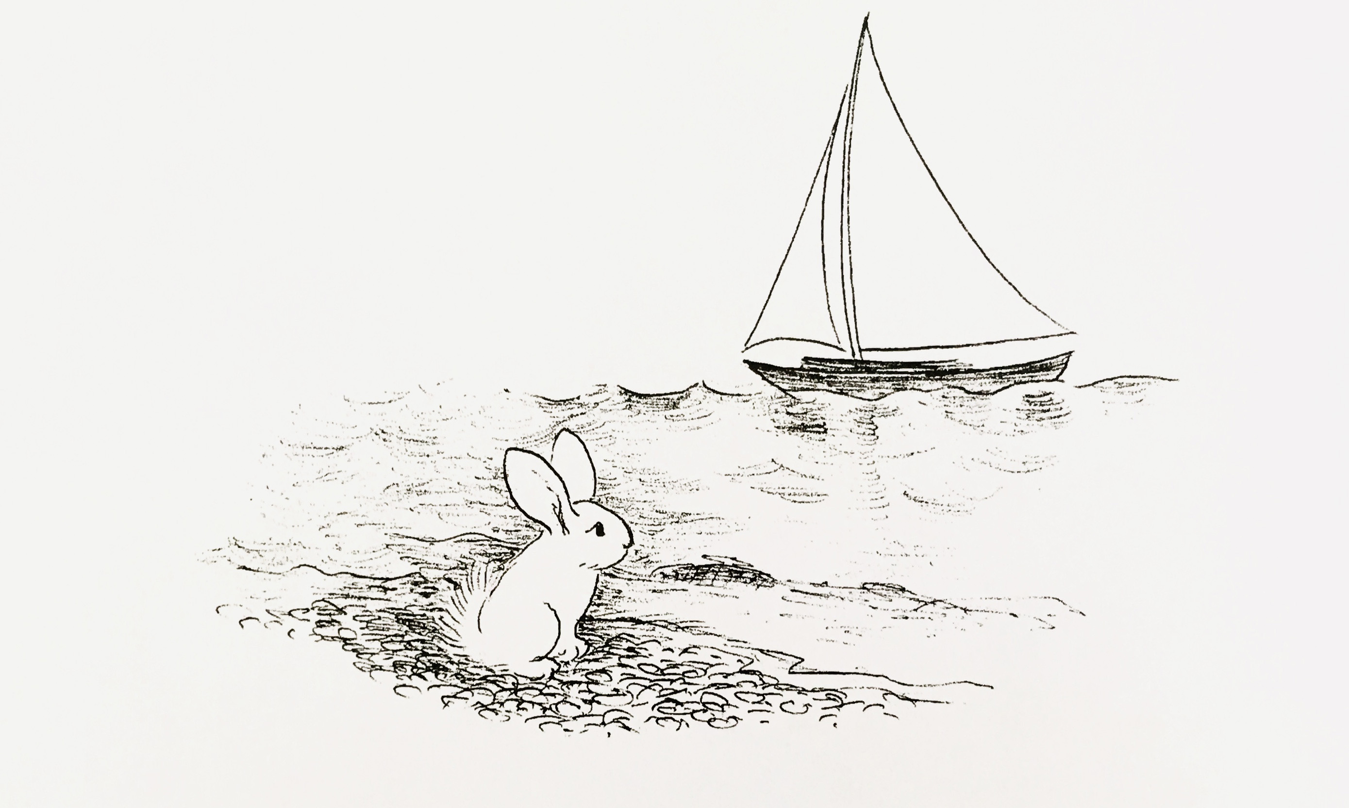 17张一只铅笔就搞定的黑白插画，画风简单，100年来却让人着迷