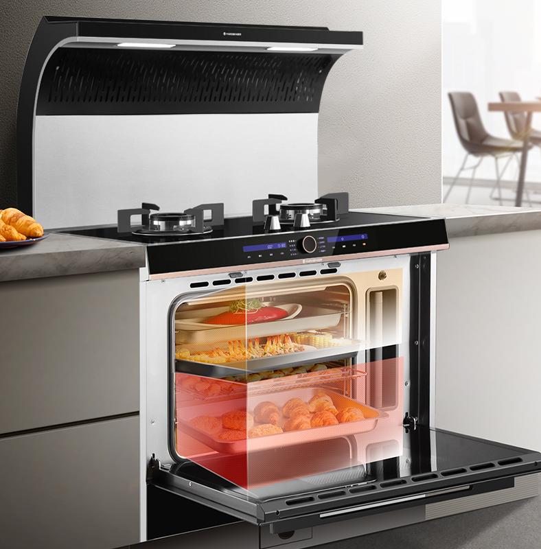 海恩集成灶330款蒸烤一体功能视频,蒸烤一体机集成灶十大品牌