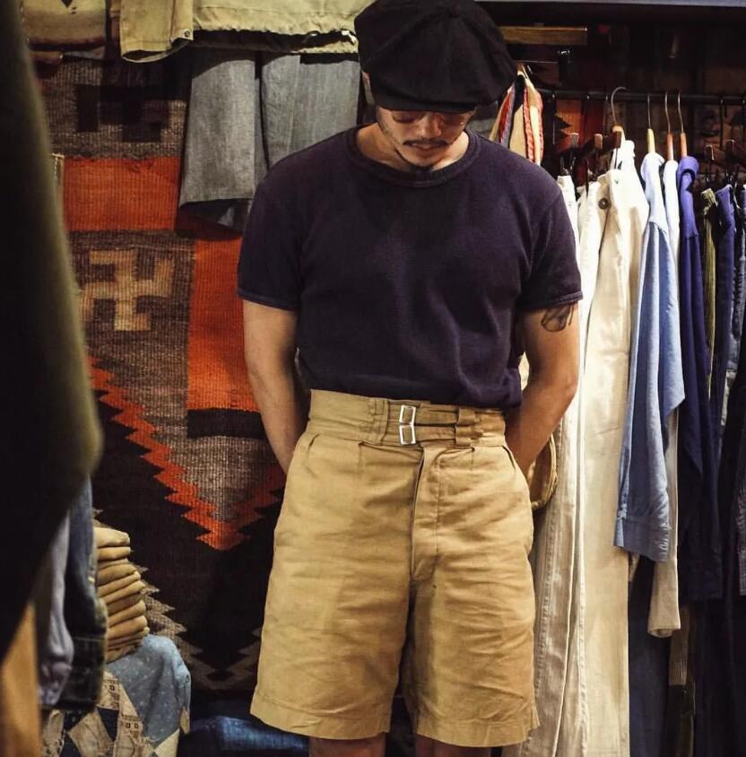 4分短裤军装男休闲,男士连帽工装短裤