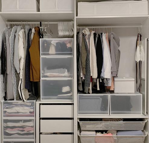 门后空间利用衣柜,较深的衣柜怎么设计