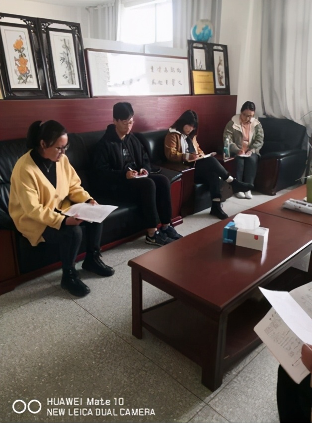 ​县教师发展中心视导检查曹庙小学教育教学工作