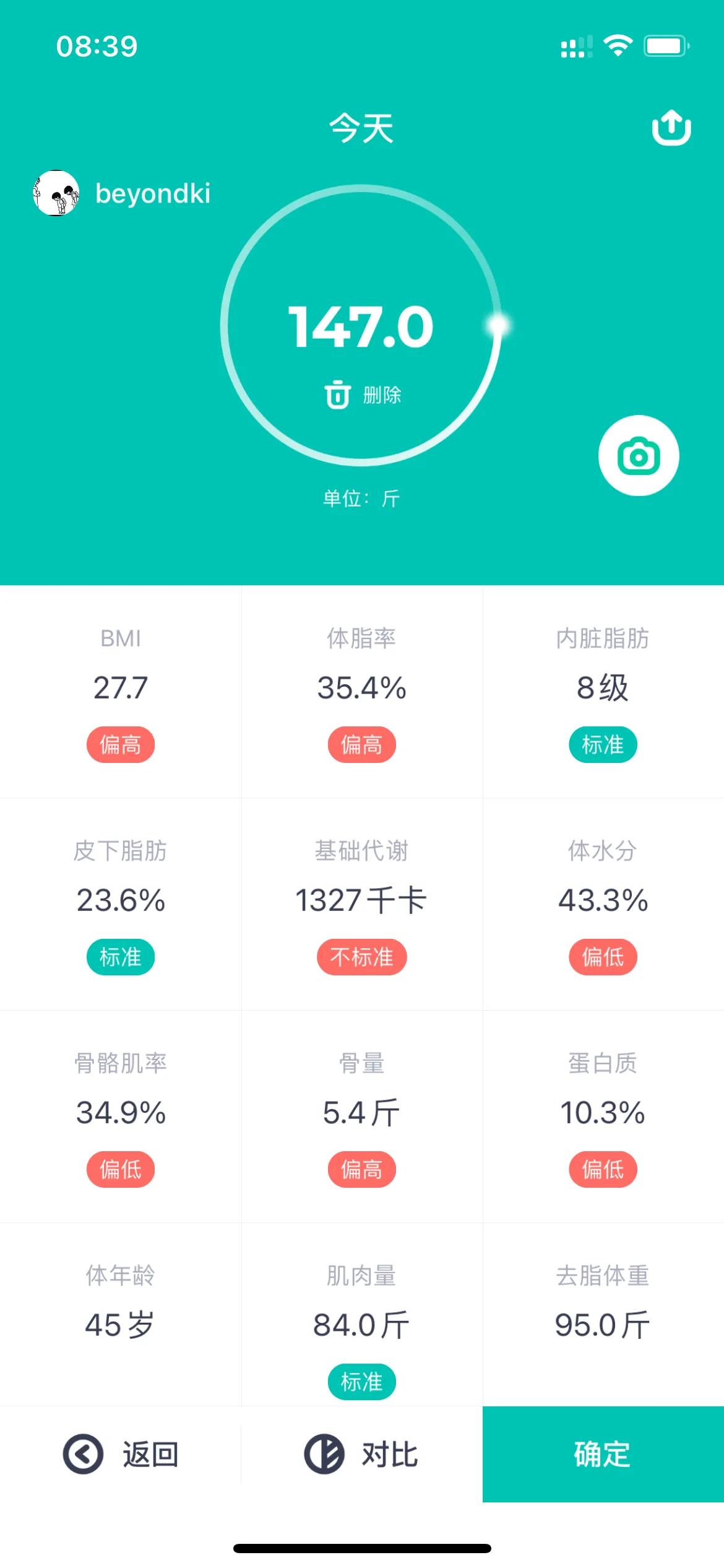 久减仍肥的宝妈在家清水辟谷21天第4天153-1476斤没了