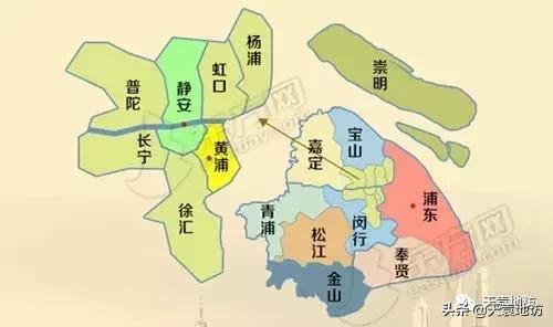 闵行区详细地图板块,闵行区行政区划地图