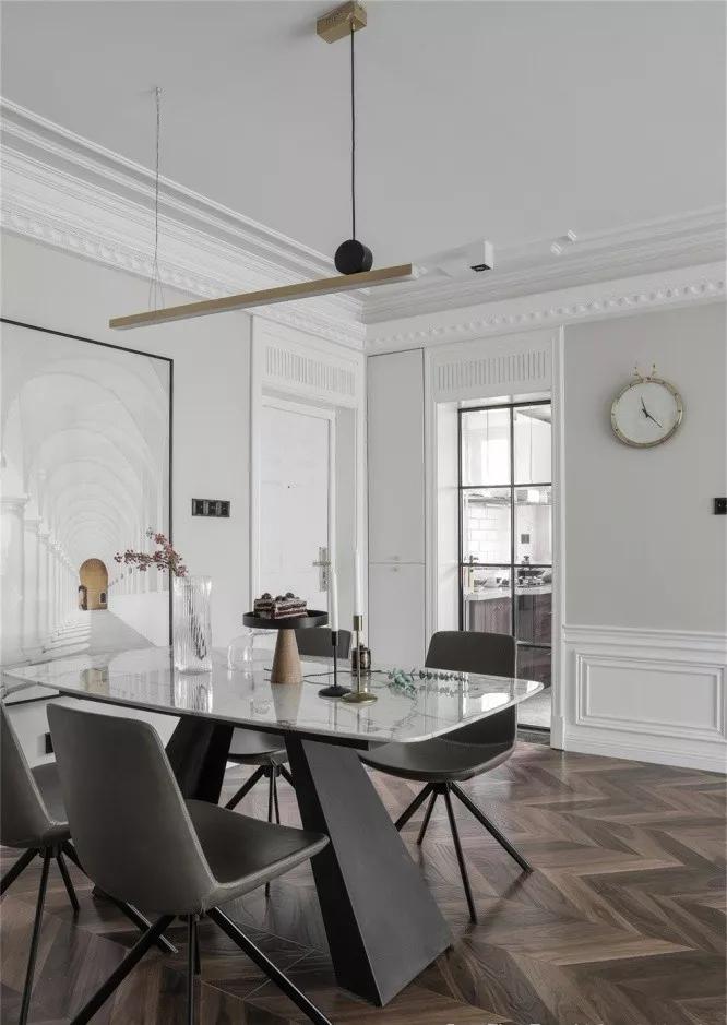 120㎡简约美式三代人的生活丨花漾美作朝花夕拾