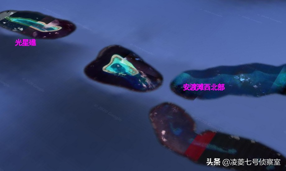 中国南海共有哪些人造岛礁地图,南海是我国最主要的珊瑚礁分布区