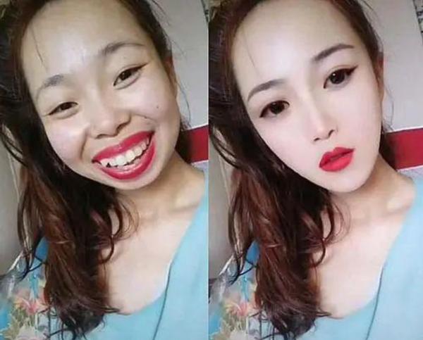 修图前后对比婚纱照太丑,修图对比前后婚纱照海边