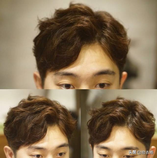 男生烫发蓬松自然韩式,男生烫发蓬松又自然又好看