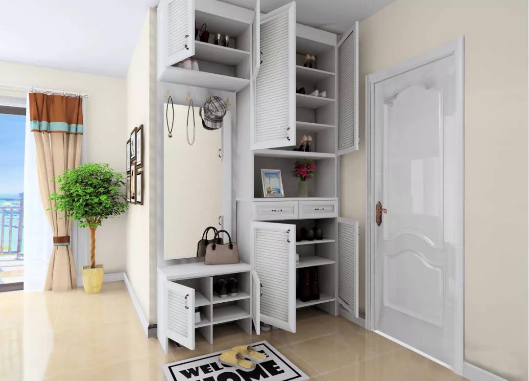 鞋柜怎么装利用空间大又好看,实用不占地收纳多的鞋柜