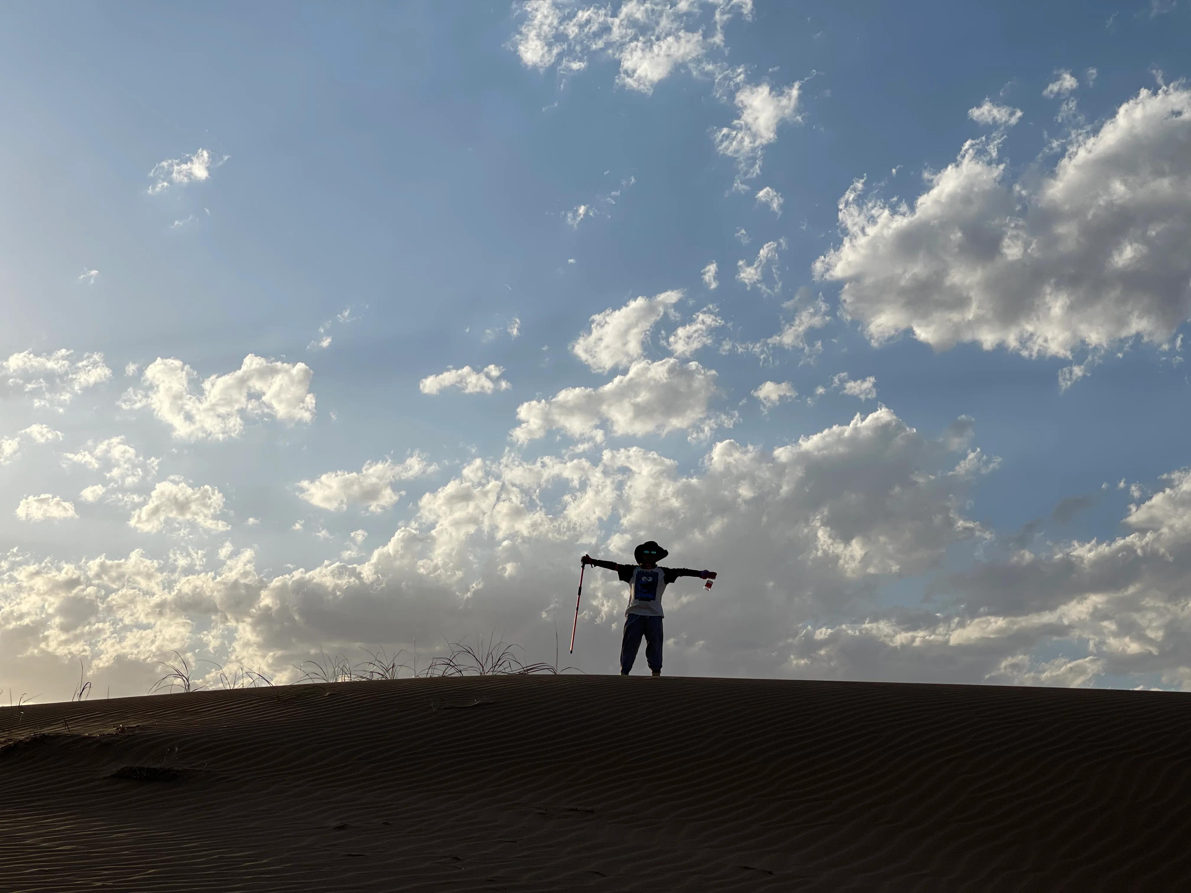 为我们的沙漠徒步画上圆满的句号