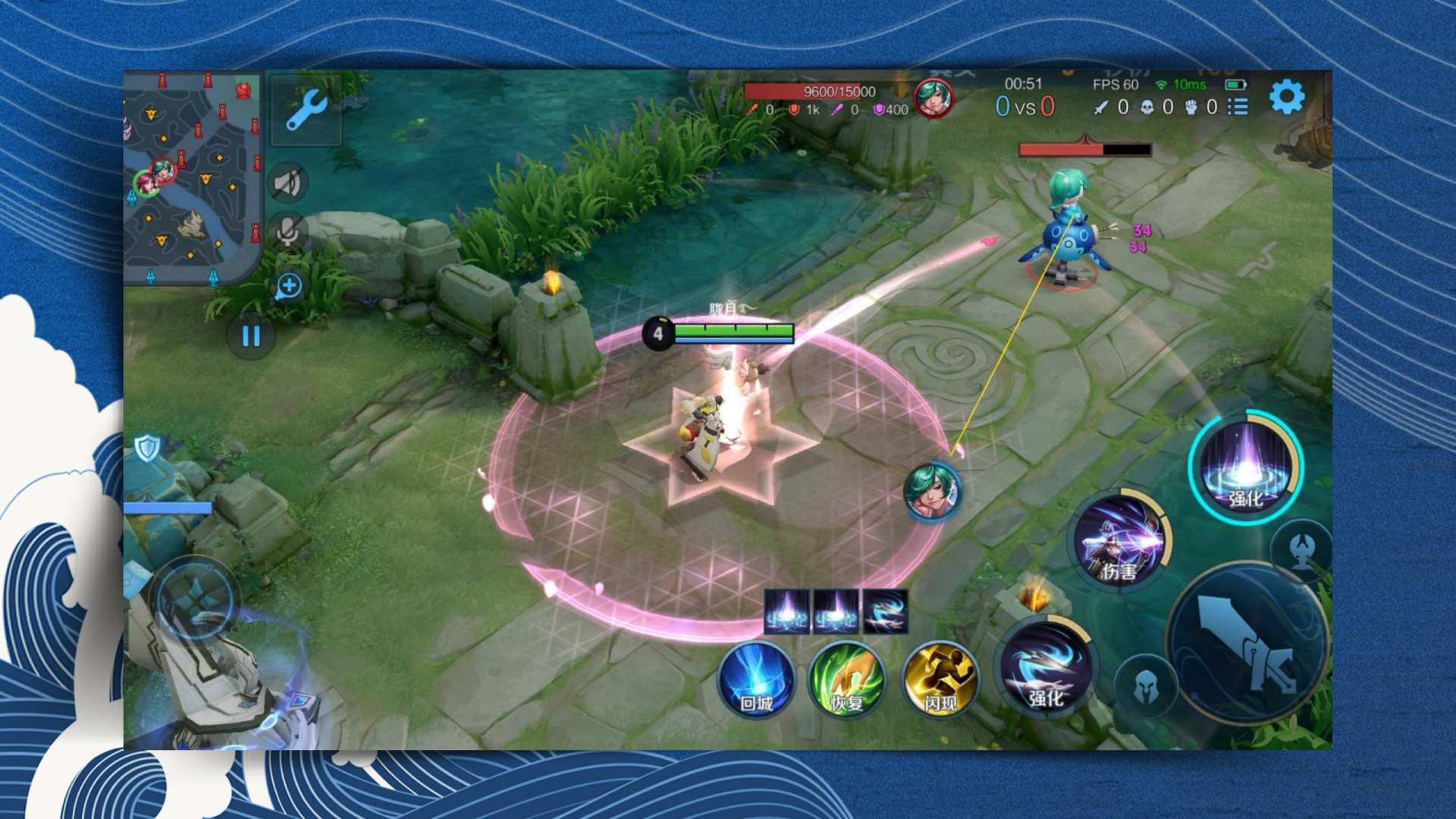 王者光荣伽罗五杀,王者光荣伽罗五杀大神操作秀