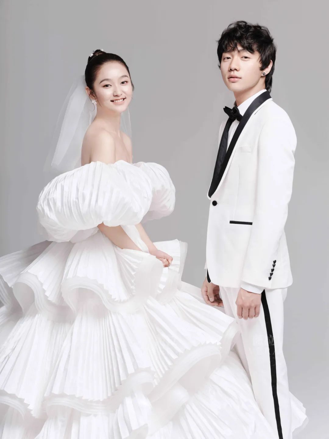 韩式纯简婚纱照，还原爱情最初的模样