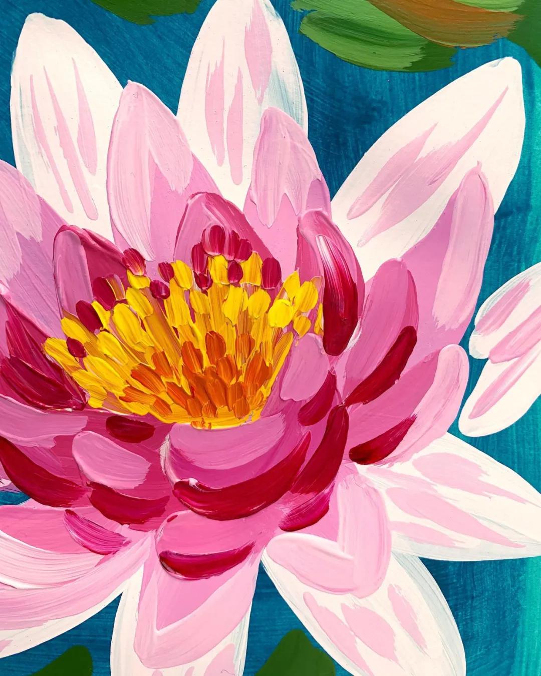 美术创意画幼儿丙烯平涂画,丙烯平涂的正确方法图解