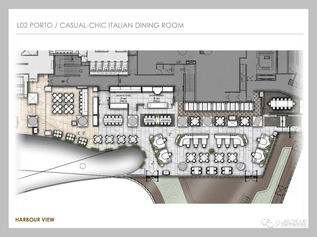 「香港嘉里酒店餐饮区+特点餐厅」〖火柴设计联盟〗第2449期