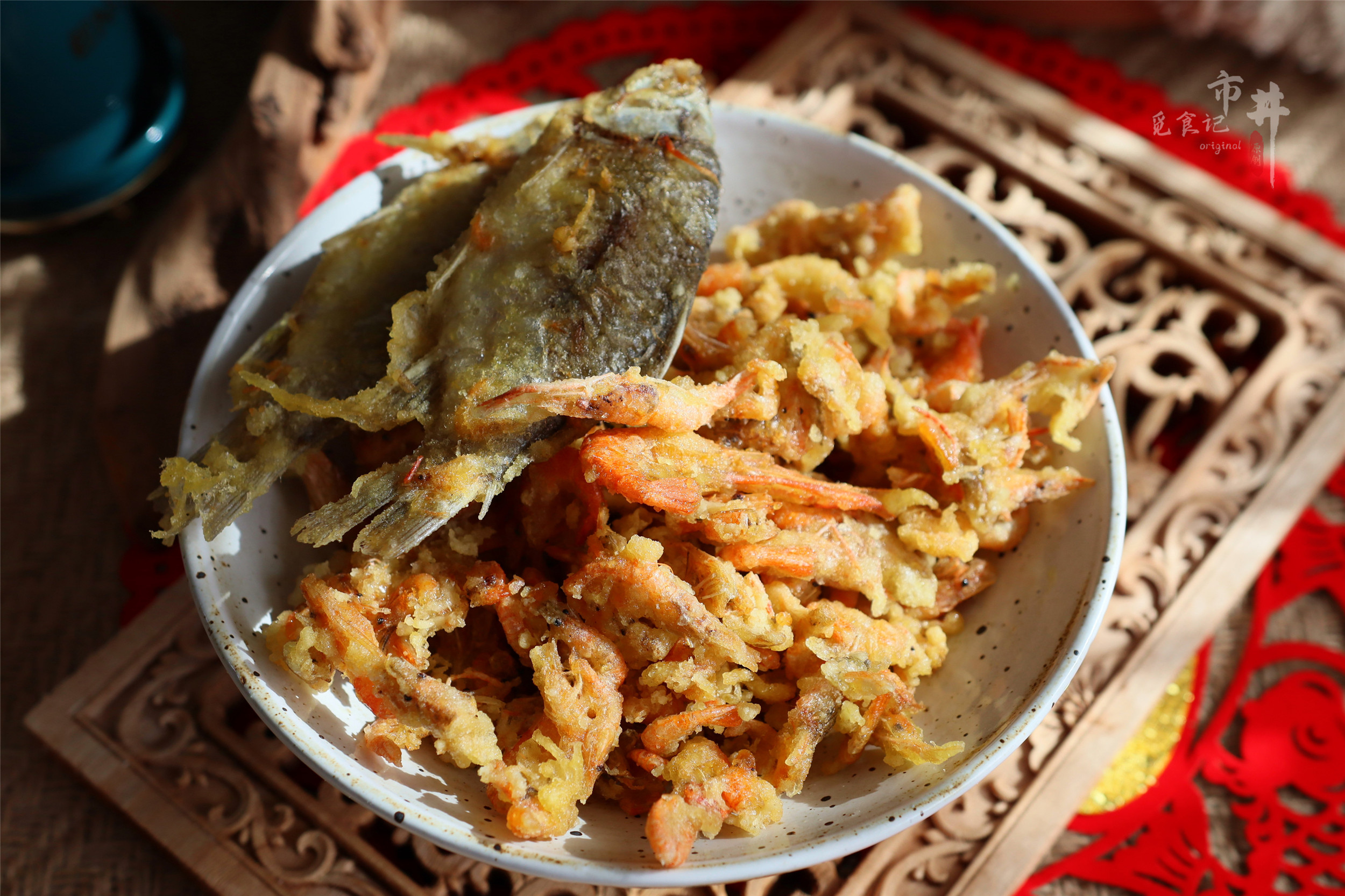 炸酥脆小鱼小虾,炸小鱼小虾都放什么