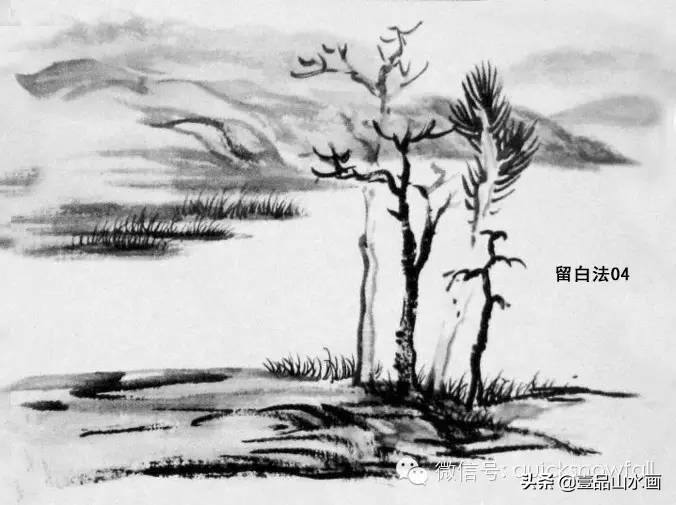 山水画教程水粉画,山水画教程水墨山水画