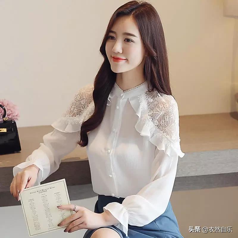 女士职业装百搭衬衫新款洋气时尚,衬衫时尚百搭洋气春秋款