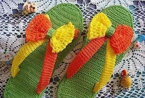 奇织妙想编织大课堂钩针编织拖鞋,钩针拖鞋花样图案大全简单又漂亮